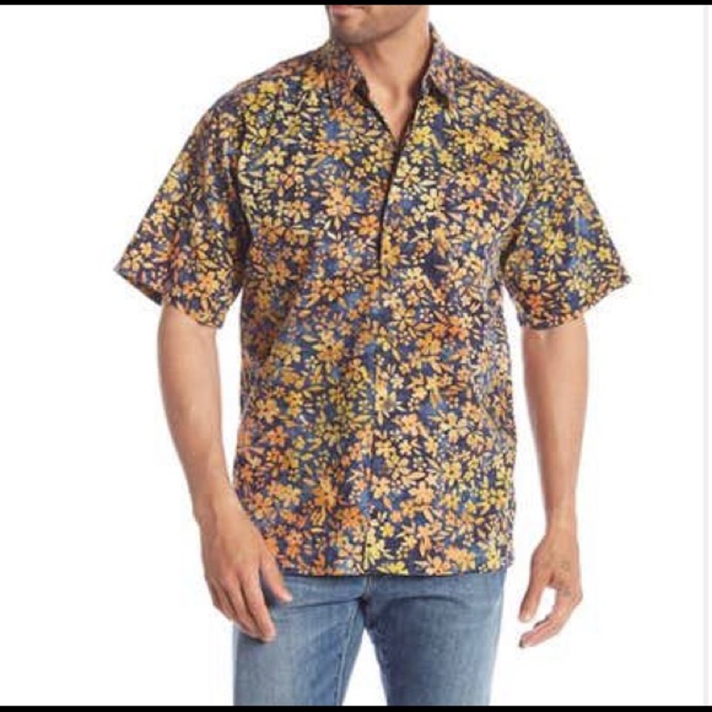 Pete Huntington Short Sleeve Woven Campshirt